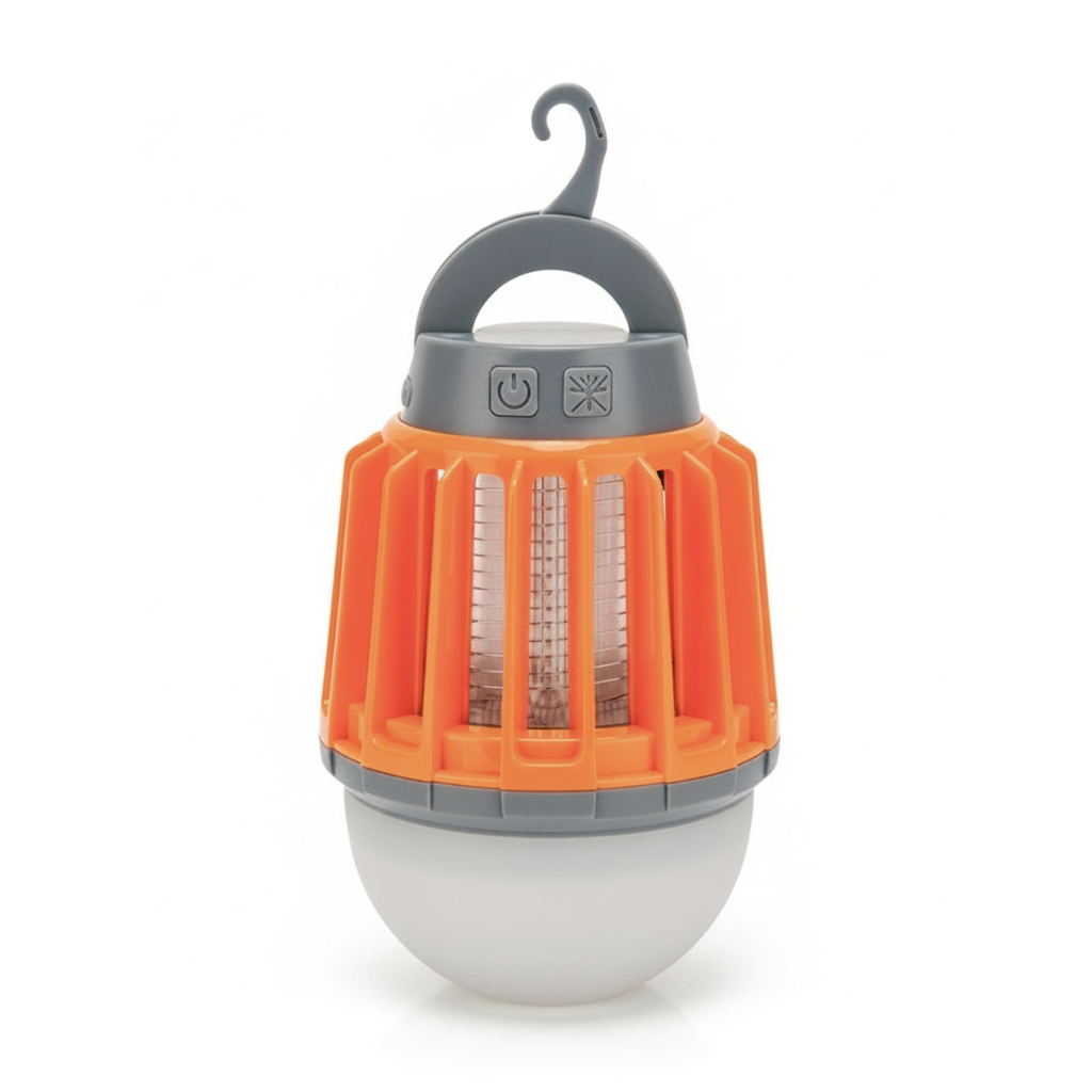 Insectocutor Portátil con Lámpara LED