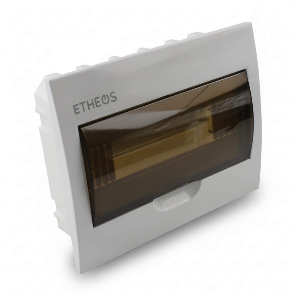 Tablero / Caja Estanca Plástica de Embutir – 12 Módulos DIN