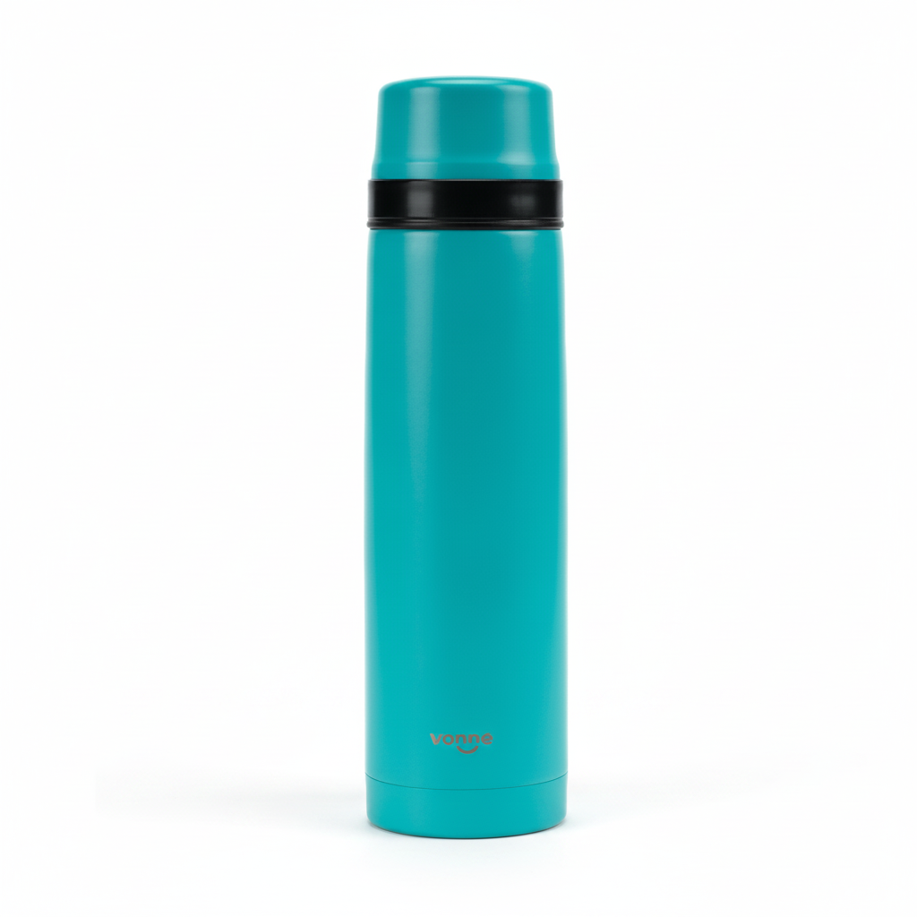 Termo de Acero Inoxidable 1000 ml Vonne Turquesa – Doble Pared AISI 304