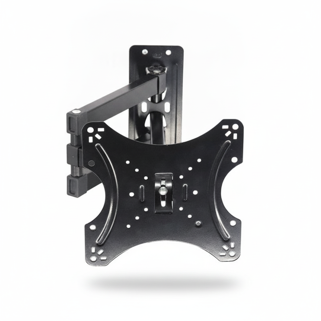 Soporte de Pared Articulado para TV 14" a 42" Vonne – 3 Brazos de Extensión - Fondo blanco
