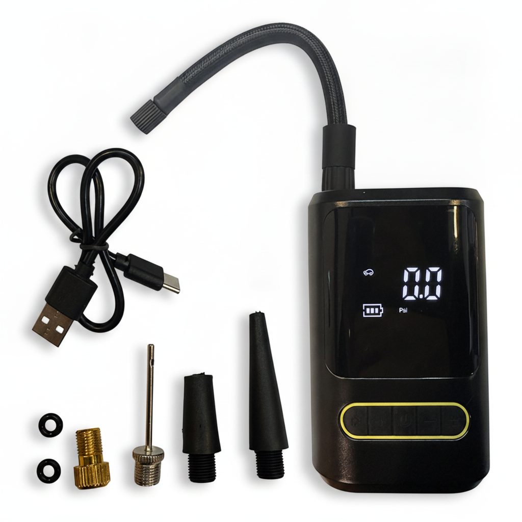 Compresor de Aire Portátil Inalámbrico y Recargable 120 W