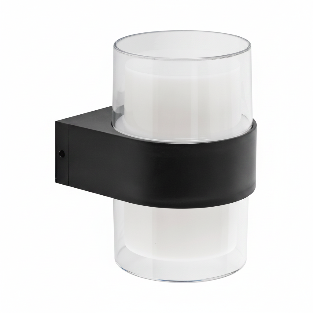APLIQUE ABS CILINDRO LUZ FRIA