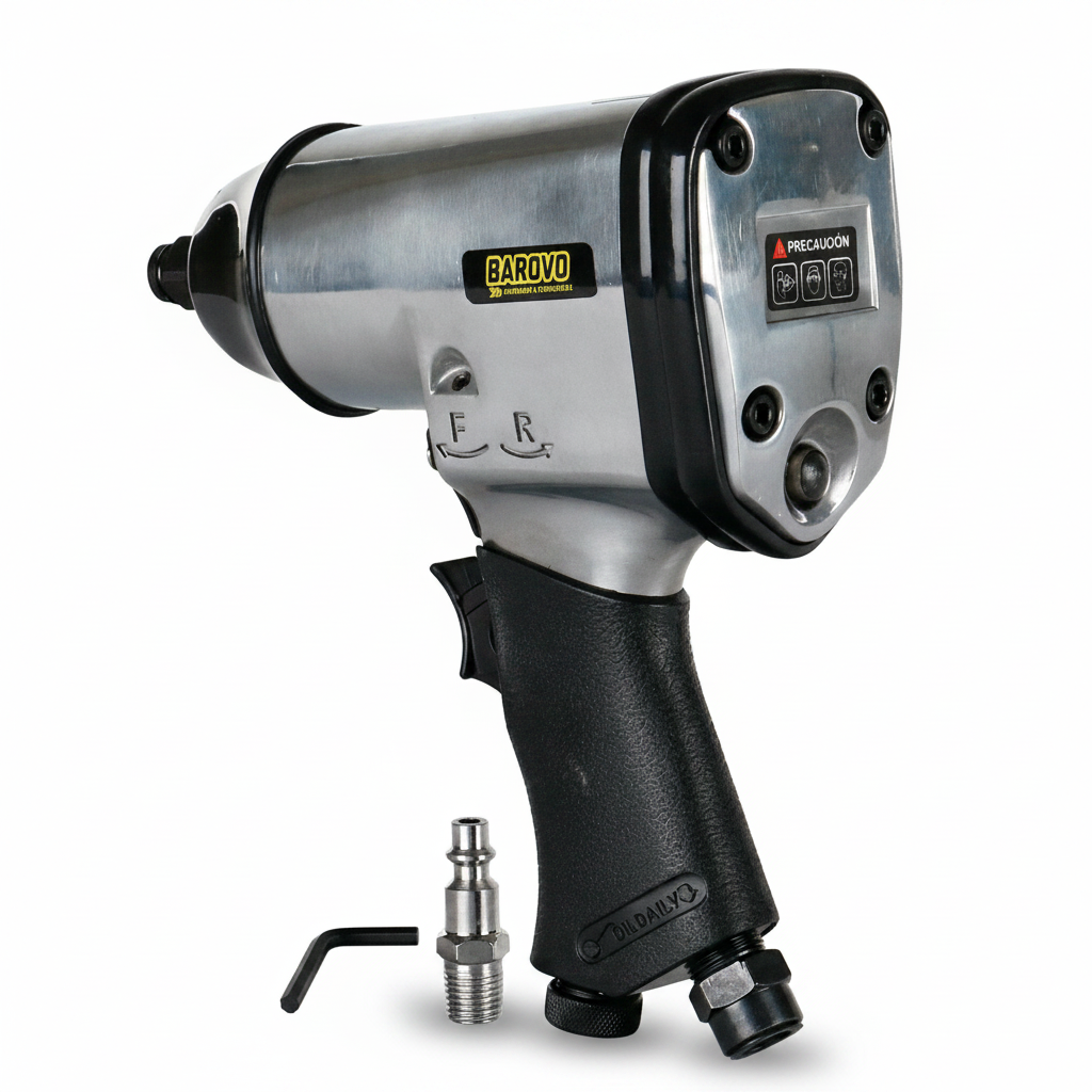 LLAVE IMPACTO 1/2 B PLATEADA - Fondo blanco