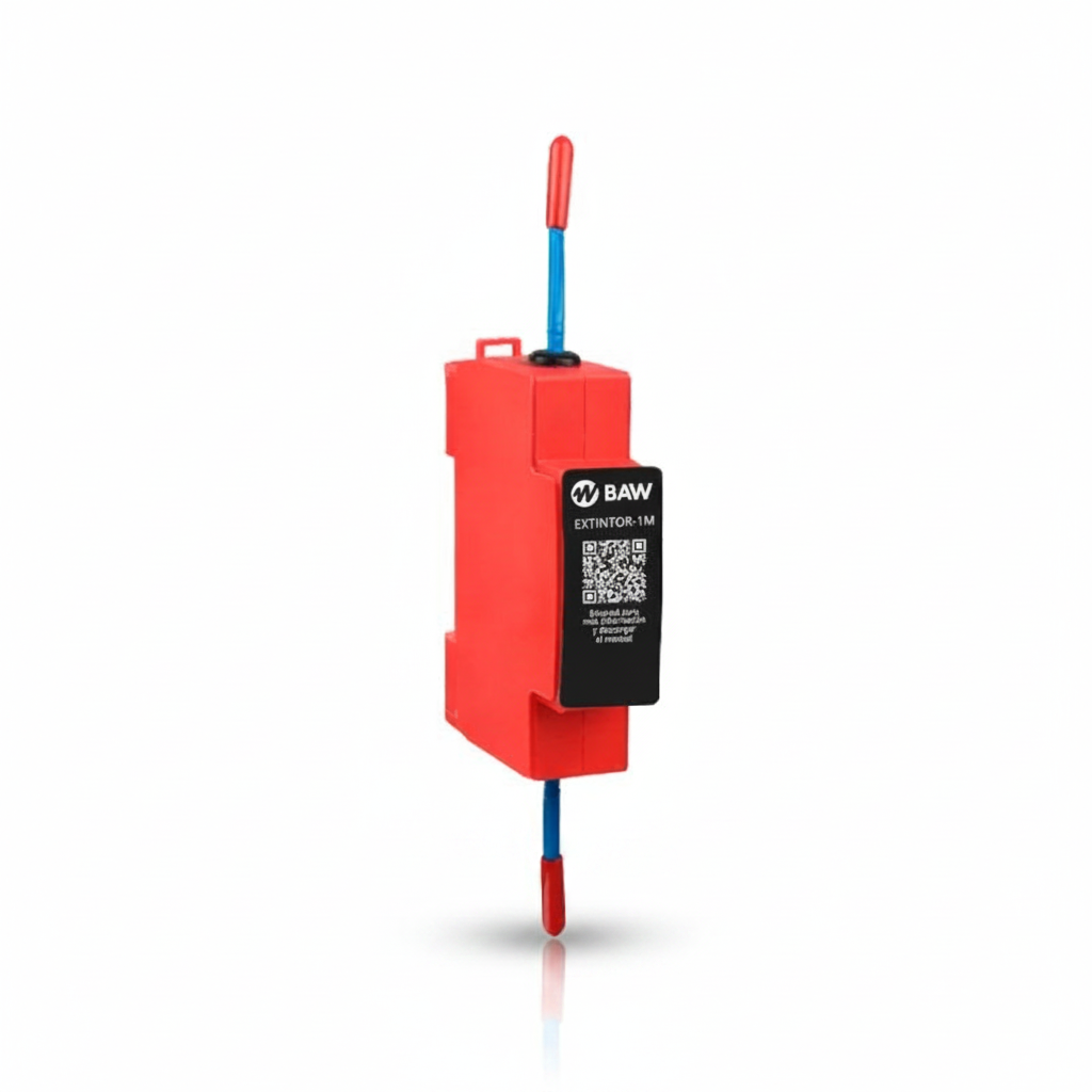 Dispositivo de Extinción de Incendios Automático por Aerosol para Riel DIN – BAW EXTINTOR-1M