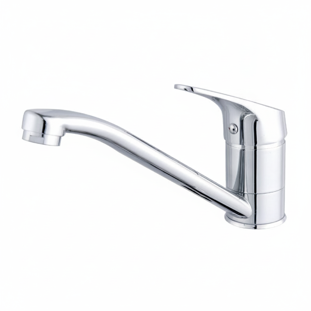 Grifería Monocomando Obi para Cocina – 100% Metal, Cartucho de 40 mm y Aireador Eco
