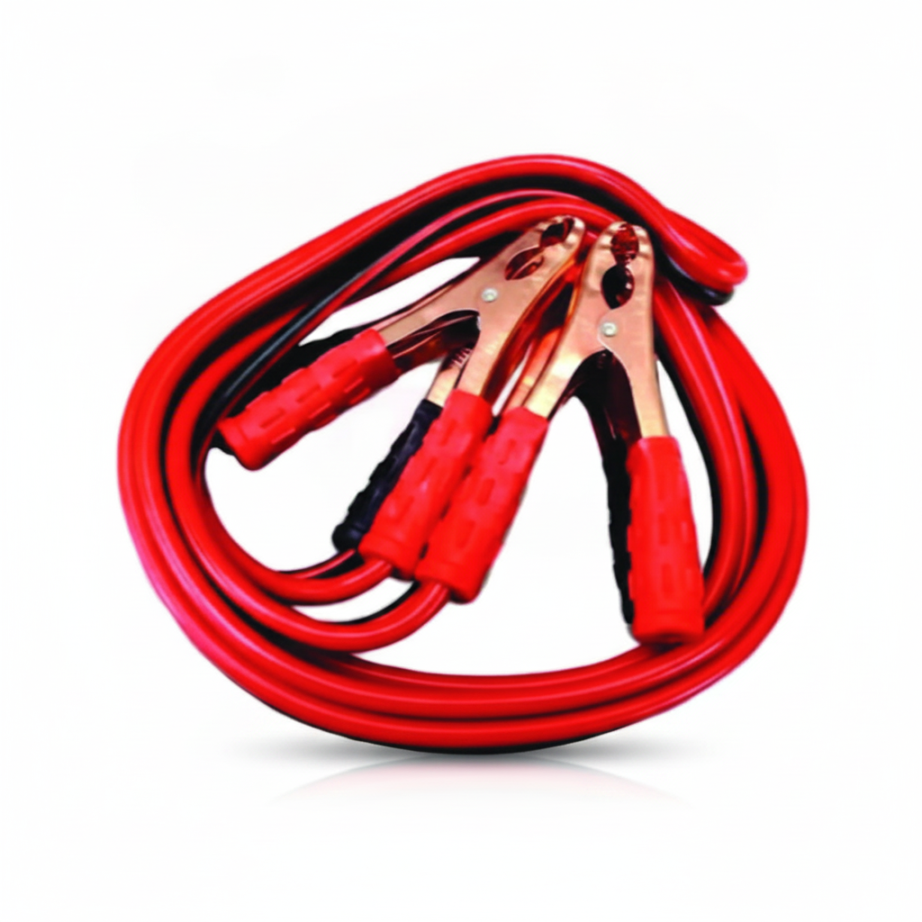 Cable Puente para Arranque de Batería 600 Amp Reforzado / 5 Metros – IAEL (EE-021) - Fondo blanco