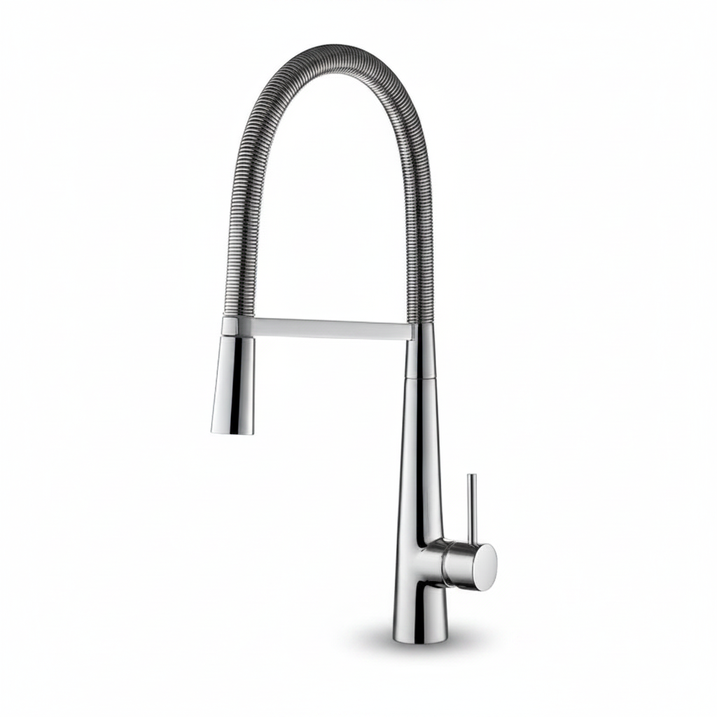 Grifería Monocomando Dabus de Cocina Pico Flexible – 50 cm y Acabado Cromo