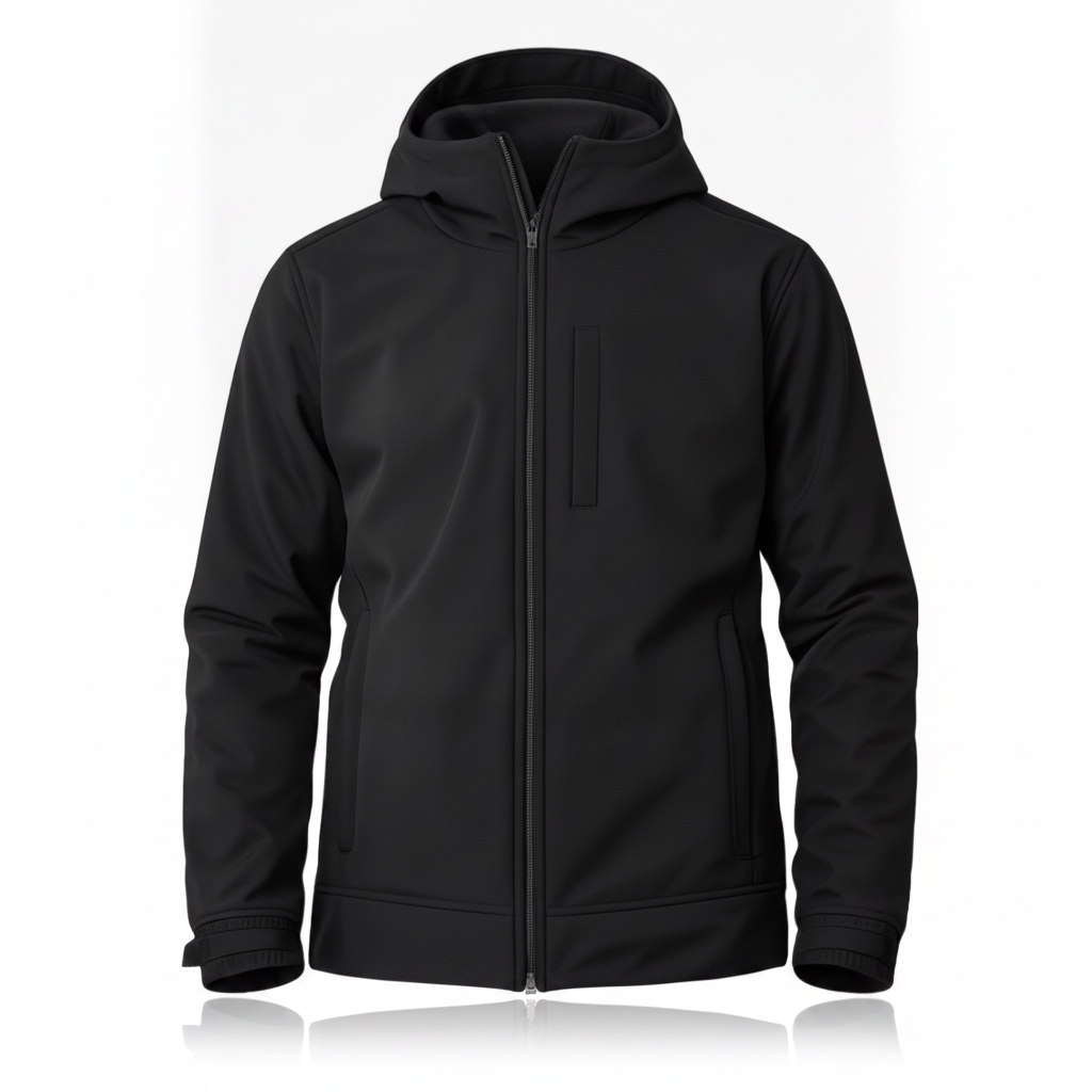 CAMPERA SOFTSHELL XL NEGRA