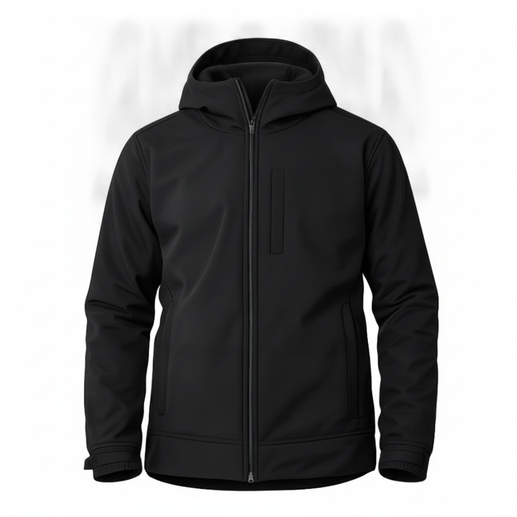 CAMPERA SOFTSHELL XXL NEGRA