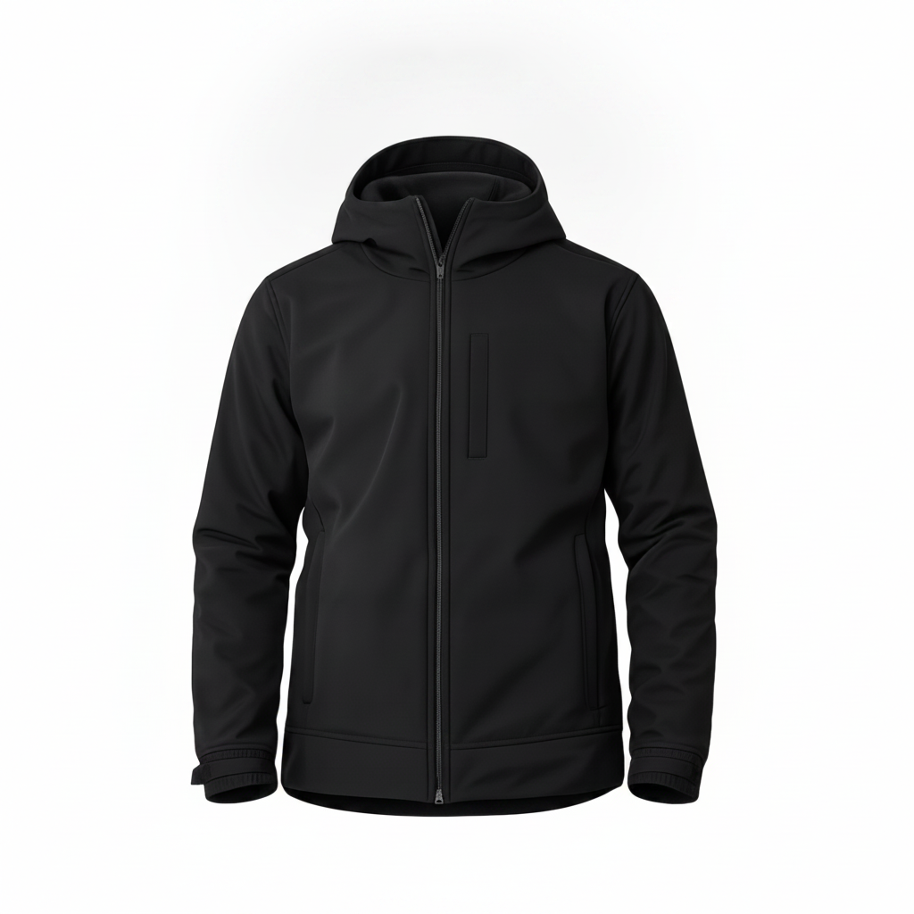 CAMPERA SOFTSHELL S NEGRA