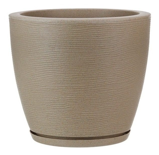 Maceta Floridis Amsterdam 27×28cm Beige