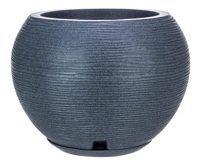 Maceta Floridis Florencia 32×32cm Gris Grafito