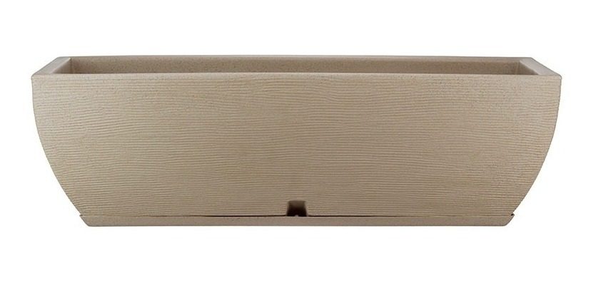 Maceta Jardinera Floridis Amsterdam 75×25cm Beige - 1