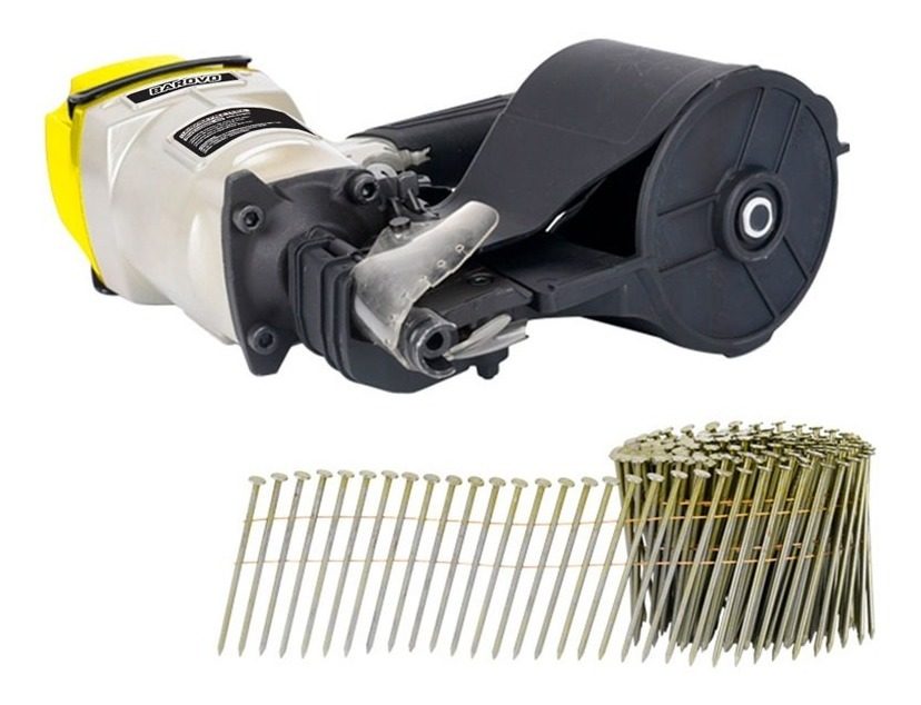 Clavadora Neumatica Profesional 80mm Clav Presion Max 8,3bar - 1