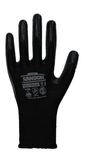 Guante Mecano Ulv G13 Jersey Poliamida Bañado En Nitrilo - 1
