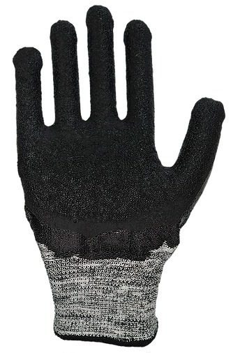 Guante Negro Anticorte G13 Hilado Cr5 Bañado Latex Natural - 2