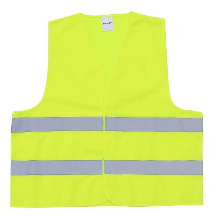 Chaleco Reflectivo  Reglamentario Talle Unico Amarillo