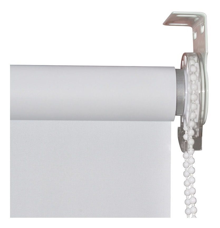 Cortina Blanca Blackout 180x240cm Sistema Roller Pvc 430g/m² Blanco - 3