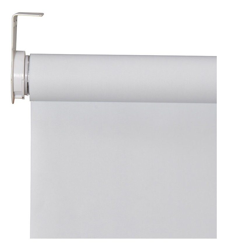 Cortina Blanca Blackout 180x160cm Sistema Roller Pvc 430g/m² Blanco - 3