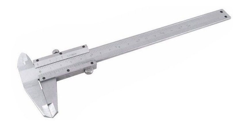 Calibre Metálico Profesional 150mm C/medidor Standard 6409