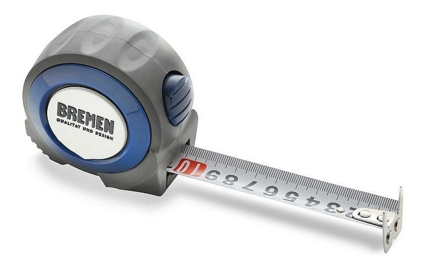 Cinta Metrica Auto Frenante 3x19mm Bremen 6903 - 1