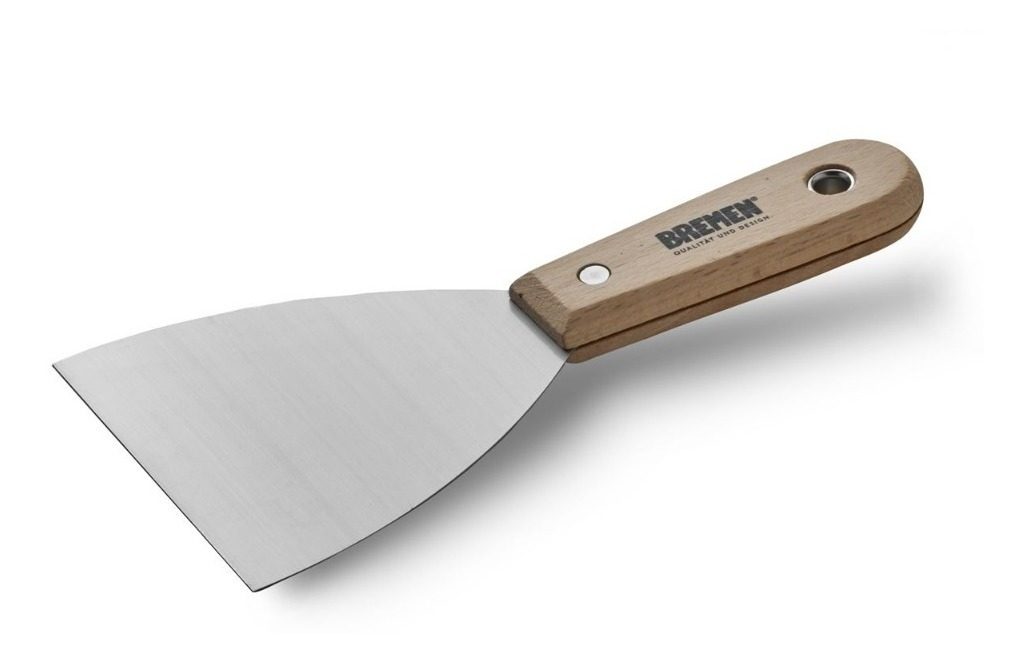 Espatula Profesional Bremen Mango De Madera 127mm - 1