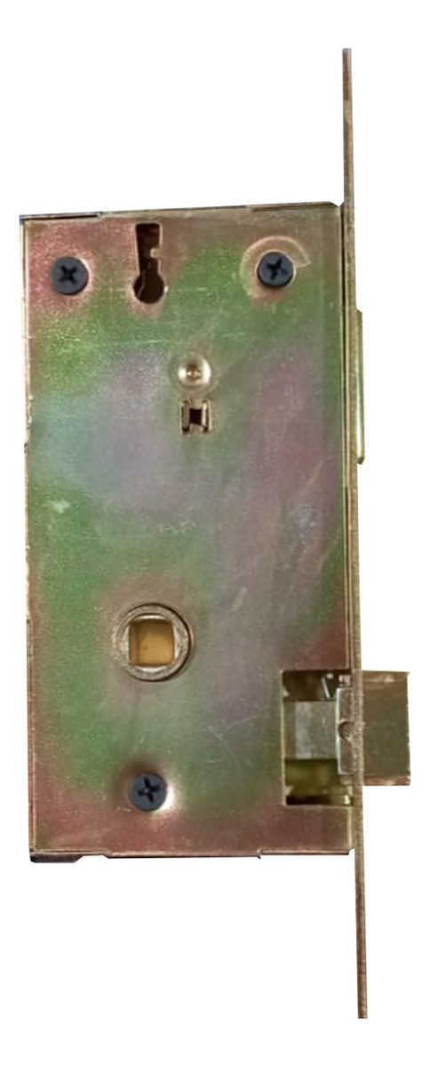 Cerradura Perno Rectangular Zincada 20x184,5mm Puerta Placa