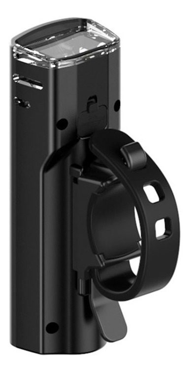 Luz Recargable Para Bicibleta 5w 10×3,3×3 Cm 4 Modos De Uso Negro - 3