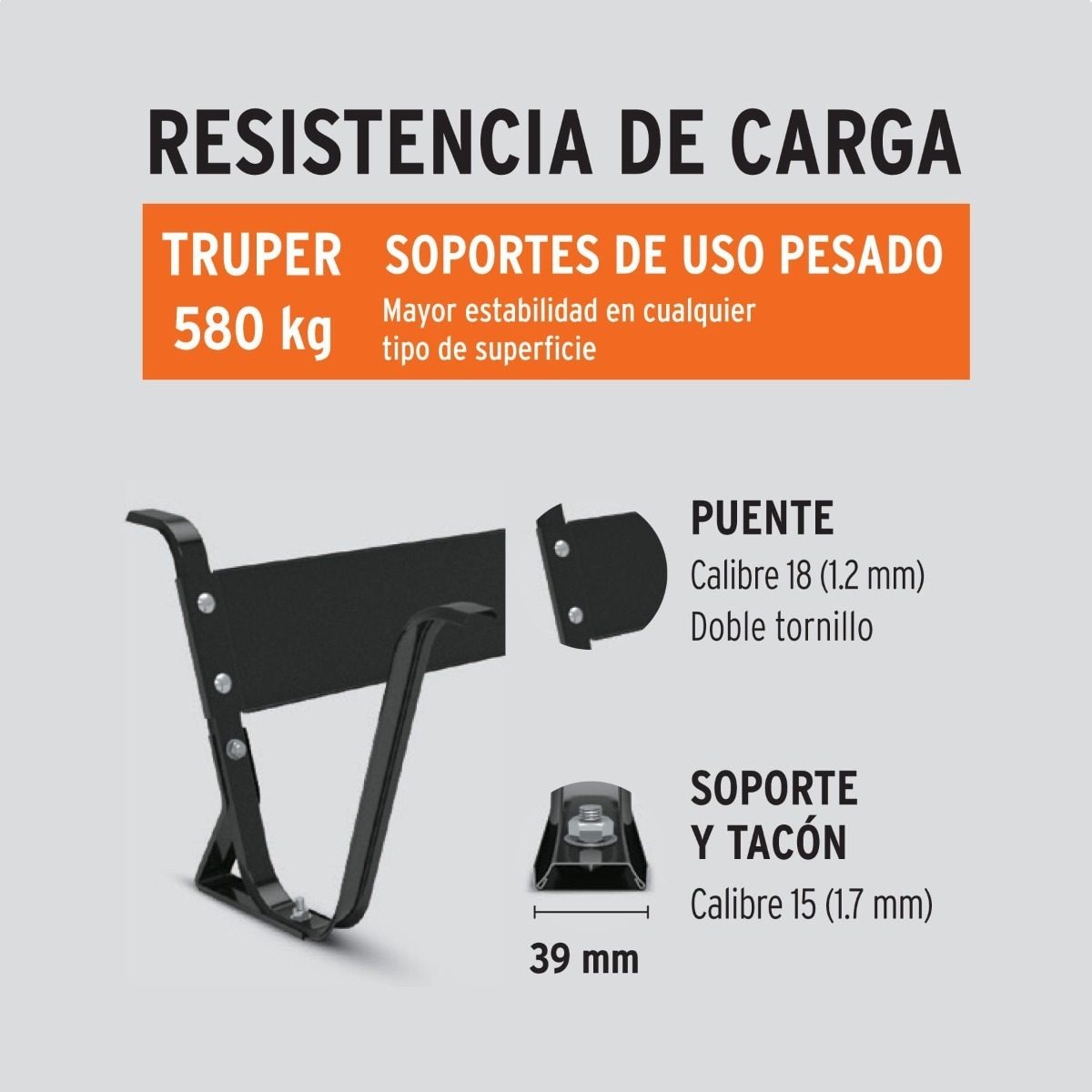 Carretilla Truper 120 Lts Rueda Neumatica Cat-60pl  - 2
