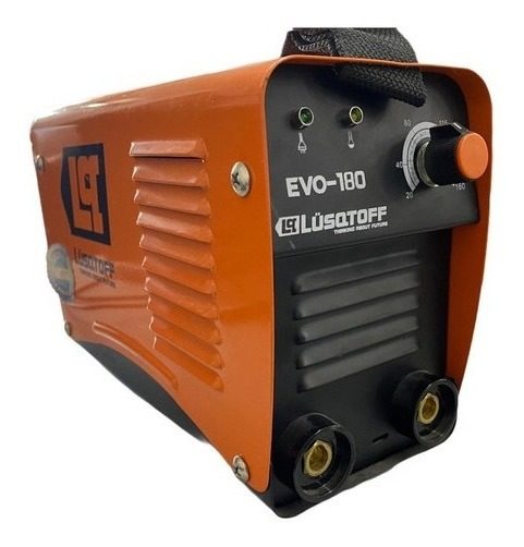 Soldadora Inverter Lusqtoff Evo-180 160amp 220v/50hz Naranja