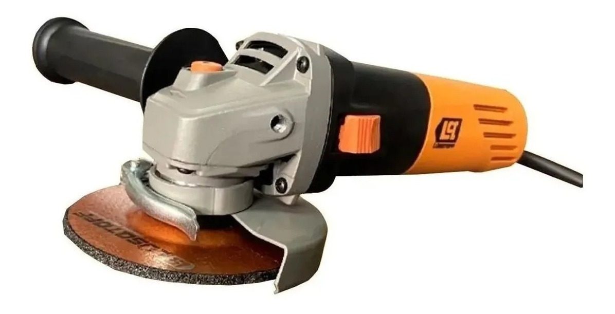Lüsqtoff Aml850-8 Amoladora Angular De 50 hz Naranja 850 w 220 v - 1