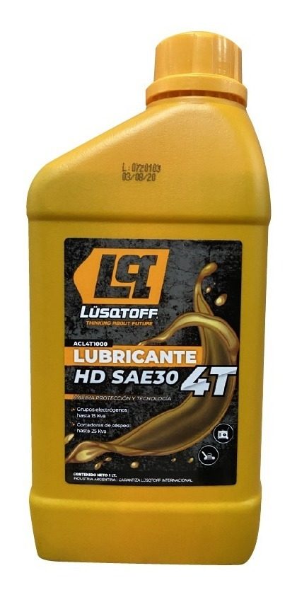 Aceite Lubricante Para Motores Lusqtoff 4t X 1lts