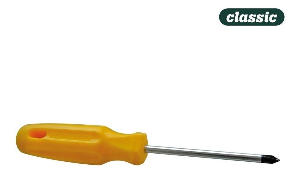 Destornillador Phillips Acero Al Carbono Mota Dhc1 X 80mm