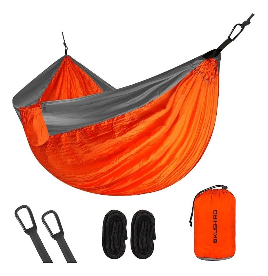 Hamaca Camping Doble 3m×2m Nylon 210t 220kg Max  - 1