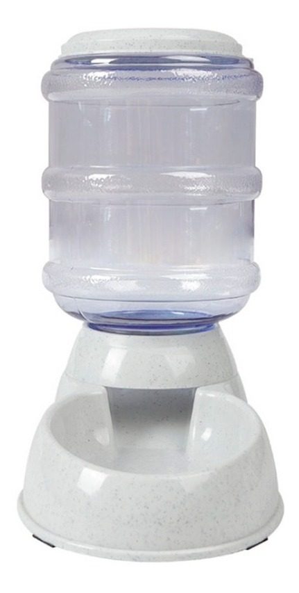 Set Comedero Y Bebedero Dispenser Automatico 3.8lts  Gris - 5