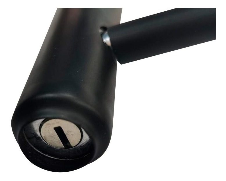 Candado Tipo U 185mm X 245mm Espesor 12mm Con 2 Llaves Negro - 1