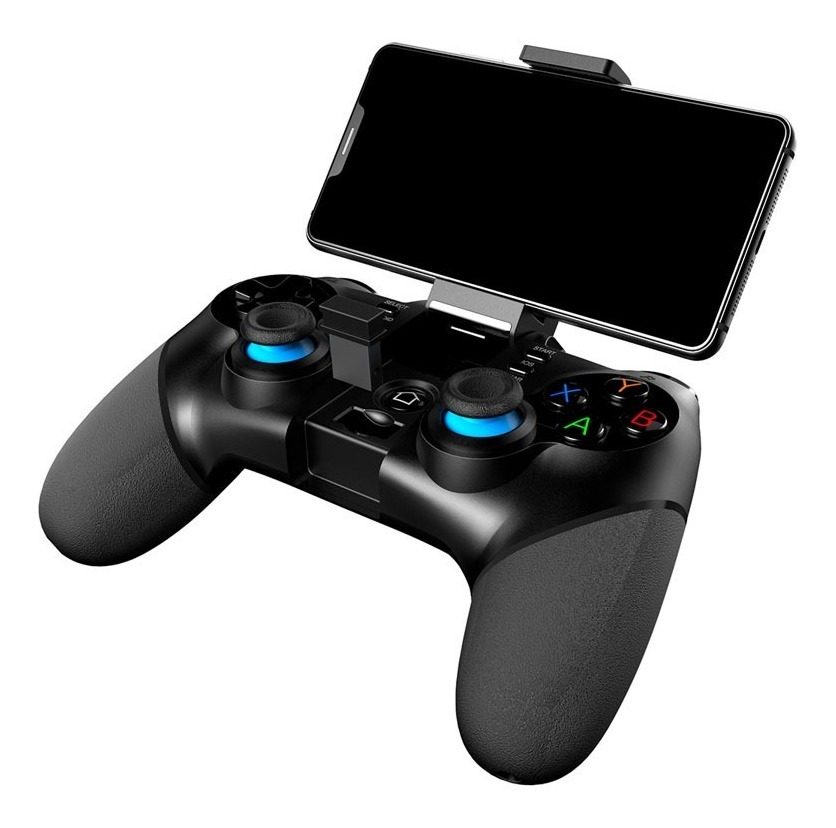 Joystick Inalambrico Con Soporte Apto (celular Ps3 Switch) Negro - 2