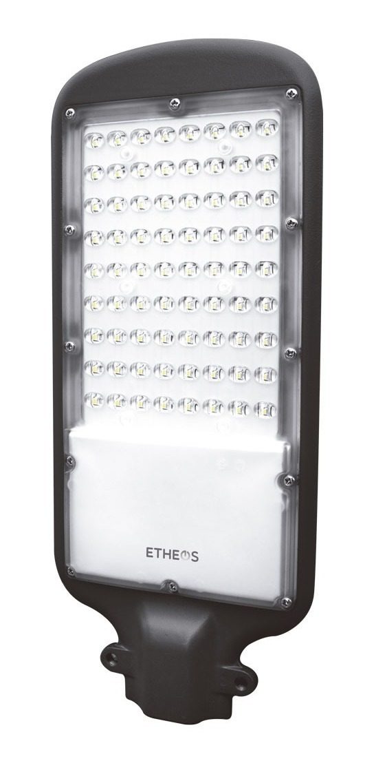 Luminaria Led Alumbrado Público 50 Watts - Fría Negro Blanco Frío