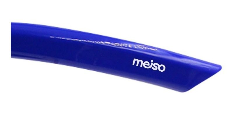 Snorkel Frontal Para Natacion Azul Pvc Largo 48cm Ajustable - 1