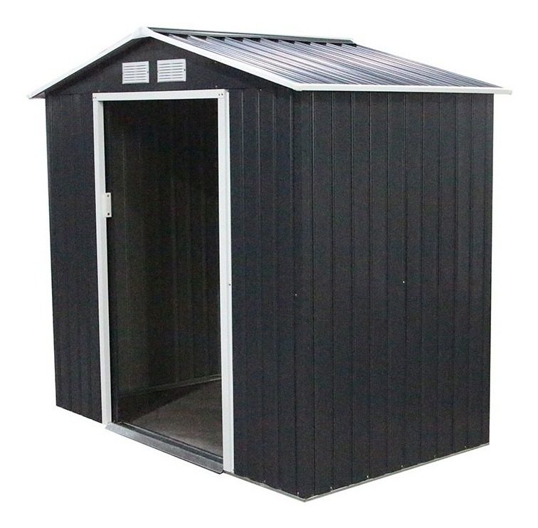 Caseta De Acero Para Jardín 4,07 213×191×195cm Acero 0,25mm - 1