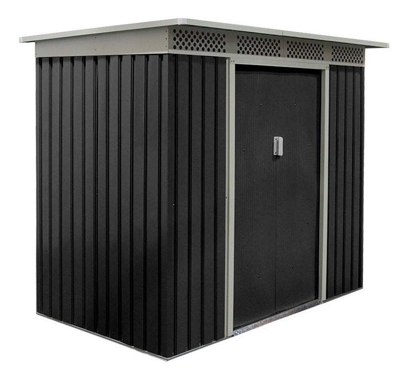 Caseta Acero Jardín 3,02mts 213×142×184cm Puertas Corredizas