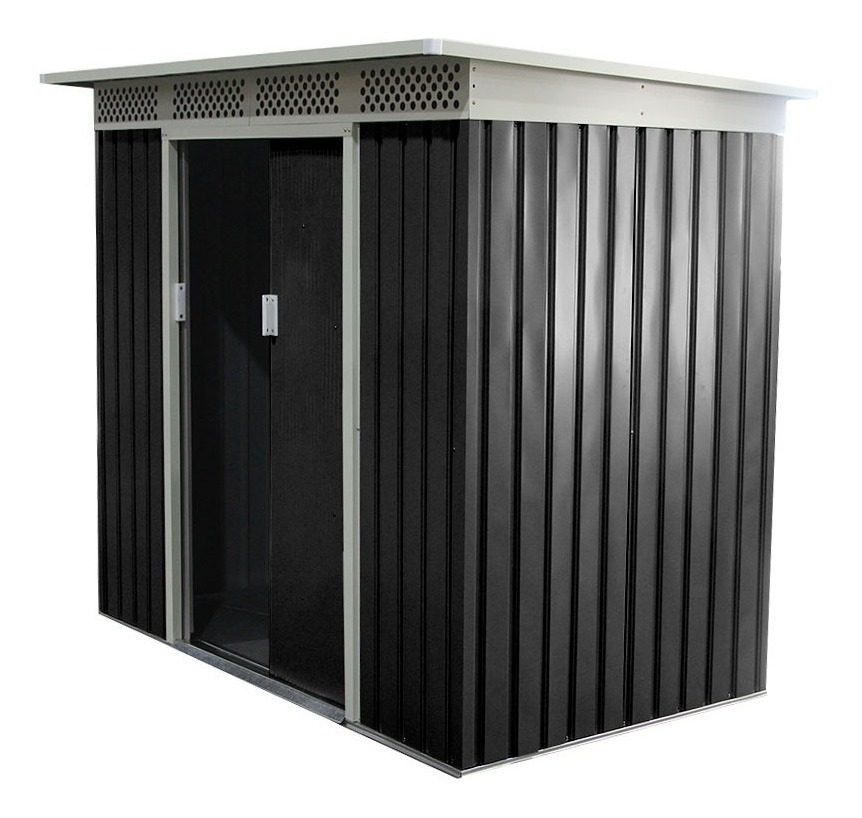 Caseta Acero Jardín 3,02mts 213×142×184cm Puertas Corredizas - 2
