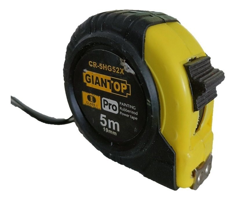 CINTA METRICA  5MT NGR/AMARIL.