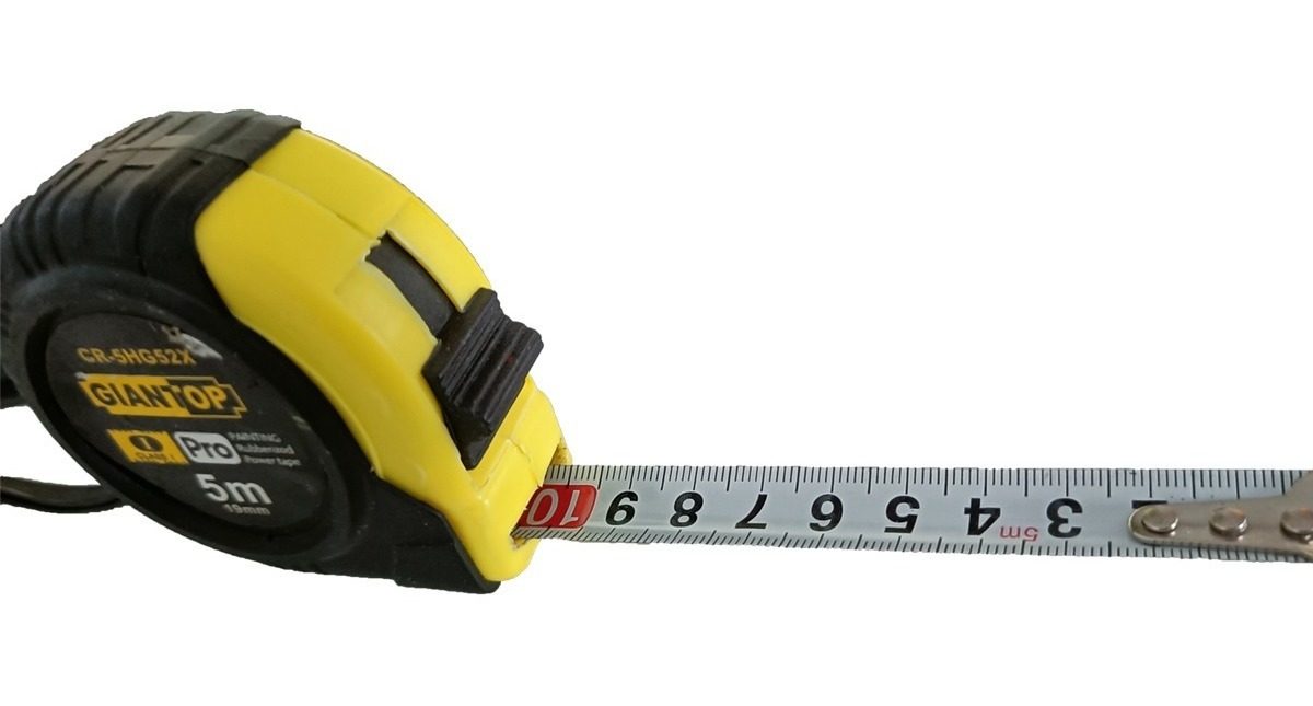 Cinta Metrica 5mt Negra/amarilla Cr-5hg52x  - 1