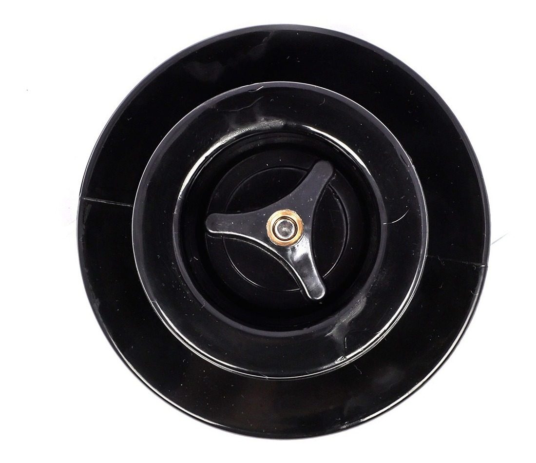 Carretel Porta Tanza Manual P/desmalezadora Manual 2,4mm  Negro - 4