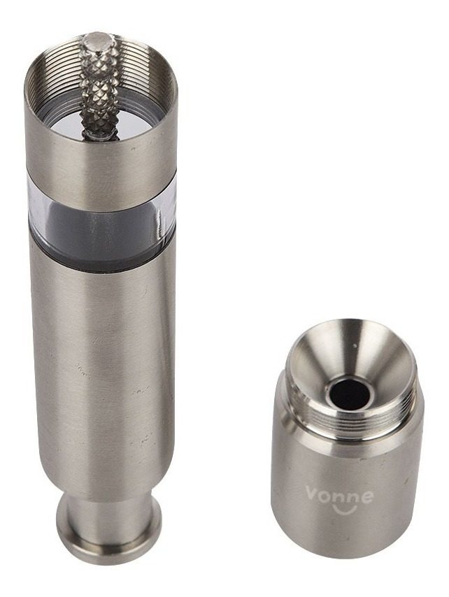 Molinillo De Pimienta Piston Acero Inoxidable 304  2,7×15cm  - 2