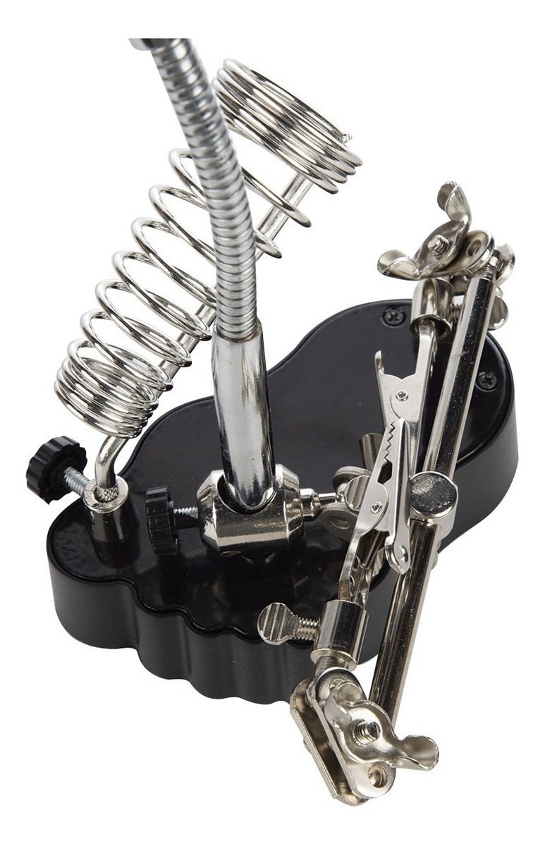Soporte Para Plaquetas Con Lupa Led Diámetro Lente 60 Mm - 1