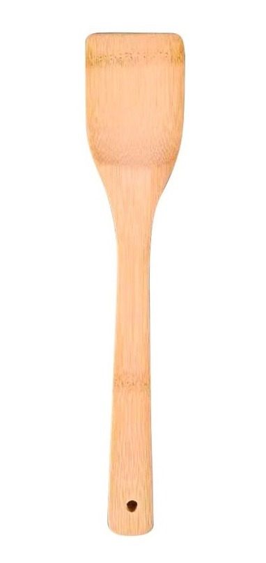 Set Utensilios De Bambú Pinza, Espátula, Espátula Y Cuchara - 2