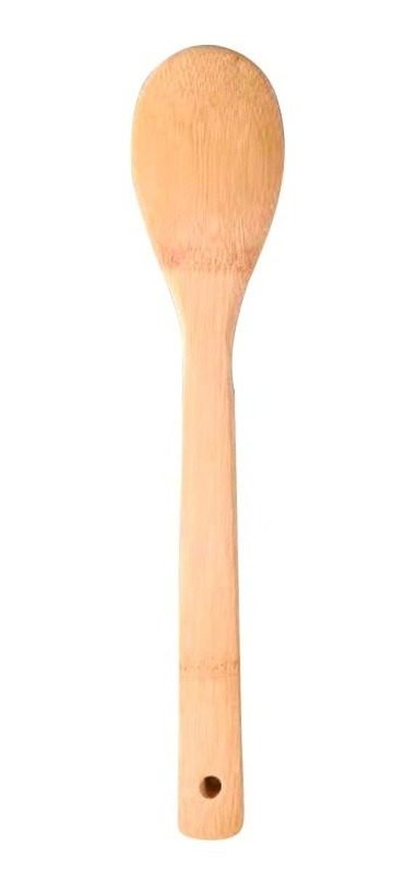 Set Utensilios De Bambú Pinza, Espátula, Espátula Y Cuchara - 4