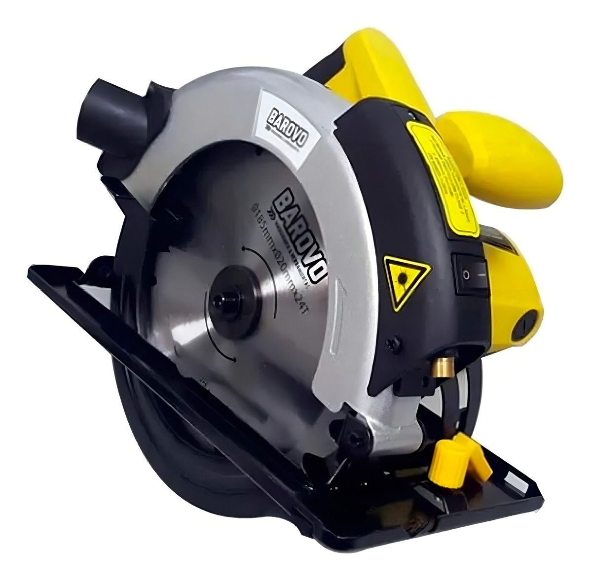 Sierra Circular Guia Laser 1200w Barovo Disco 185mm De Mano Frecuencia 50 - 7